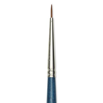 Open in modal - Silver Brush BelleAqua Brush - Round, Short Handle, Size 3/0, close-up