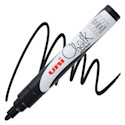 Uni Chalk Marker - Black, 5 mm