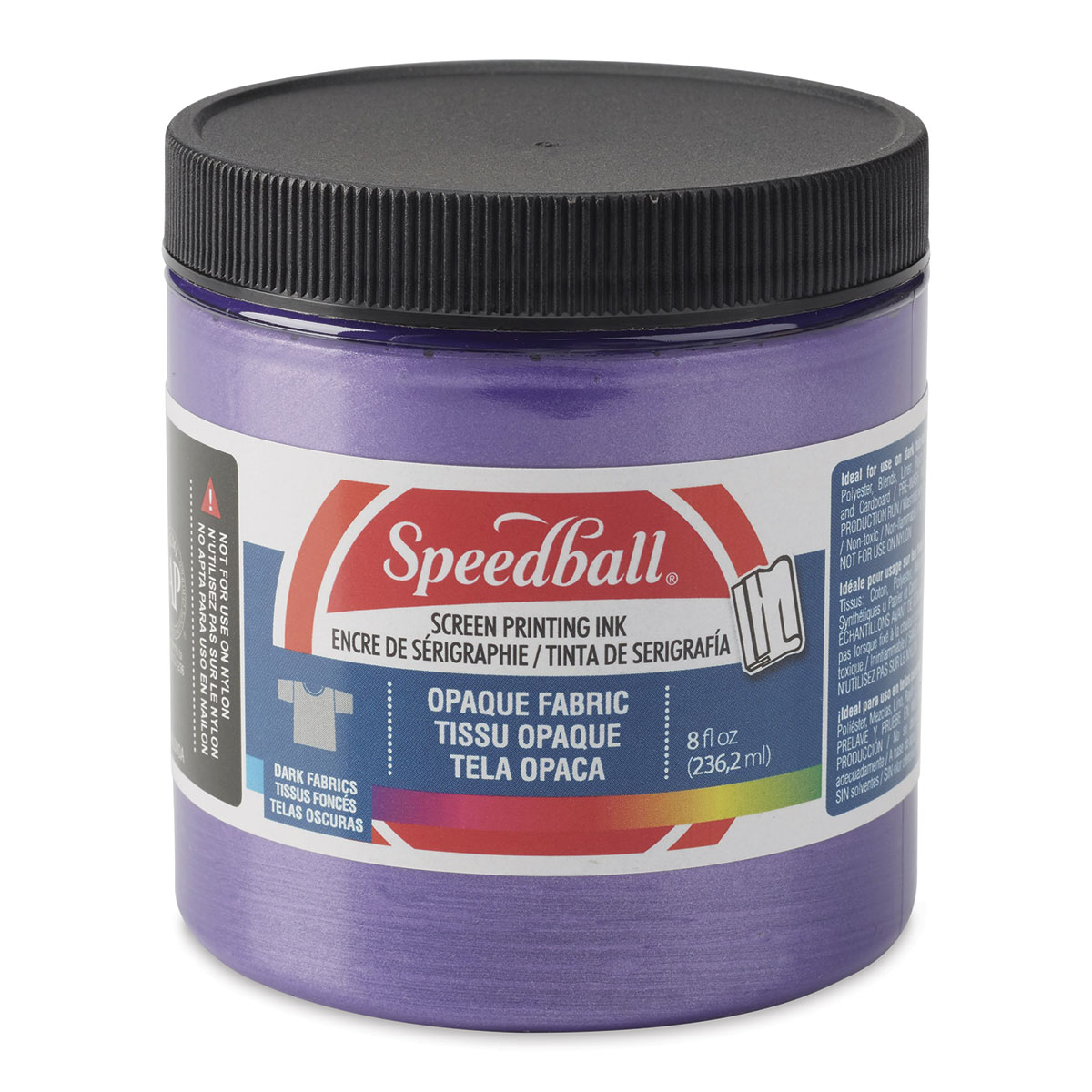 Speedball Opaque Blue Topaz Fabric Ink- 8 oz