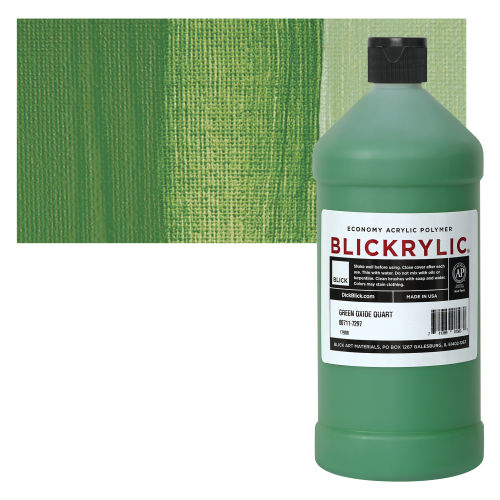 Blickrylic Student Acrylics - Green Oxide, Quart