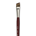 Royal & Langnickel SableTek Brush - Angular, Short Handle, 5/8"