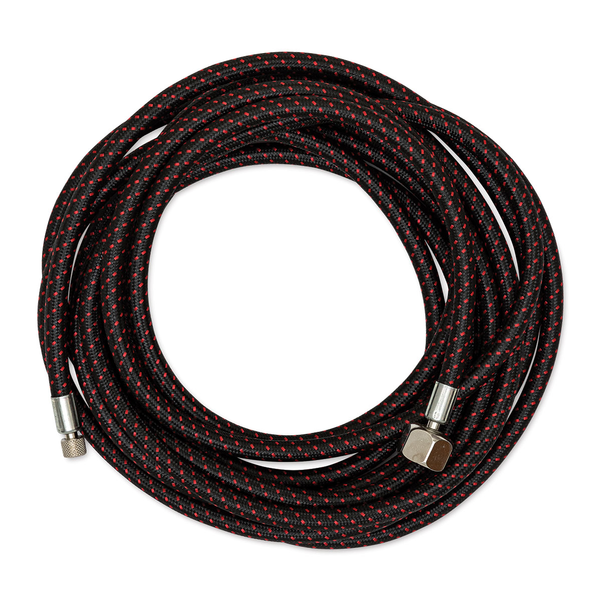 Iwata Airbrush Accessory - 10 ft, Braided Air Hose, with 1/4'' fittings on  both ends