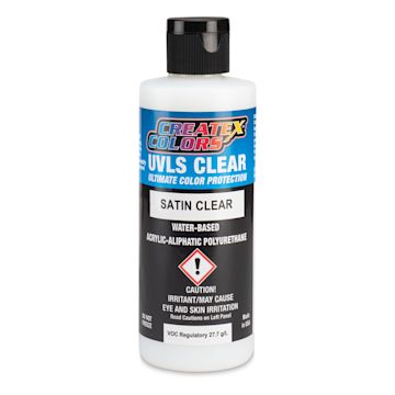Open in modal - Createx Airbrush Clears - UVLS Top Coat, Satin, 4 oz, Bottle