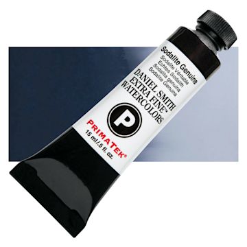 Open in modal - Daniel Smith Extra Fine Watercolor - PrimaTek, Sodalite Genuine, 15 ml Tube and swatch