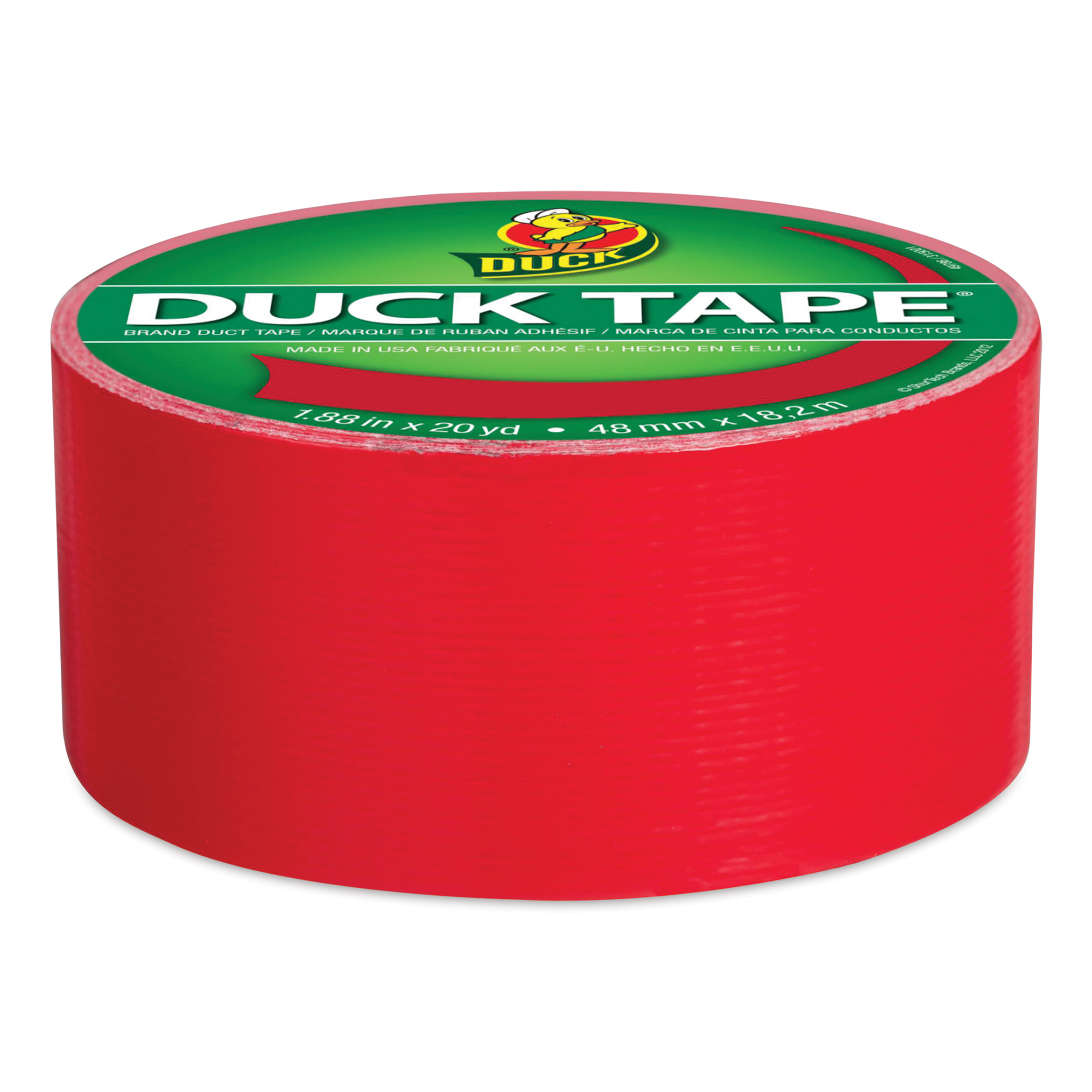 ShurTech Color Duck Tape - 1.88 x 20 yds, Red