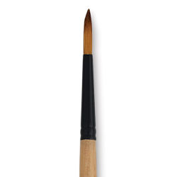 Dynasty Black Gold Brush - Round, Short Handle, Size 5