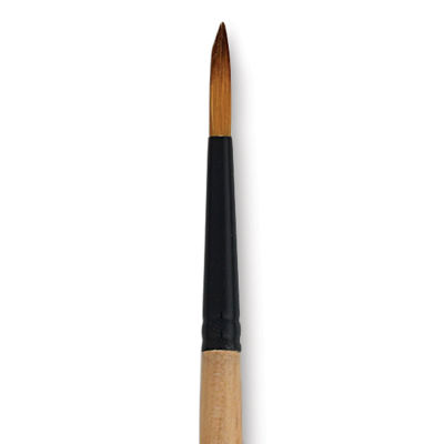 Dynasty Black Gold Brush - Round, Short Handle, Size 5