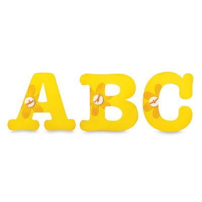 Sizzix Bigz Classroom Series Alphabet Die Sets - Capital letters A, B, C, shown