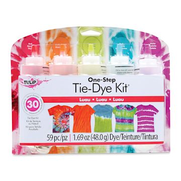 Open in modal - Tulip One-Step Tie-Dye Kit - Luau, Kit of 5 Colors (In packaging)