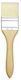 Blick Scholastic White Bristle Gesso Brush - Single brush shown upright
