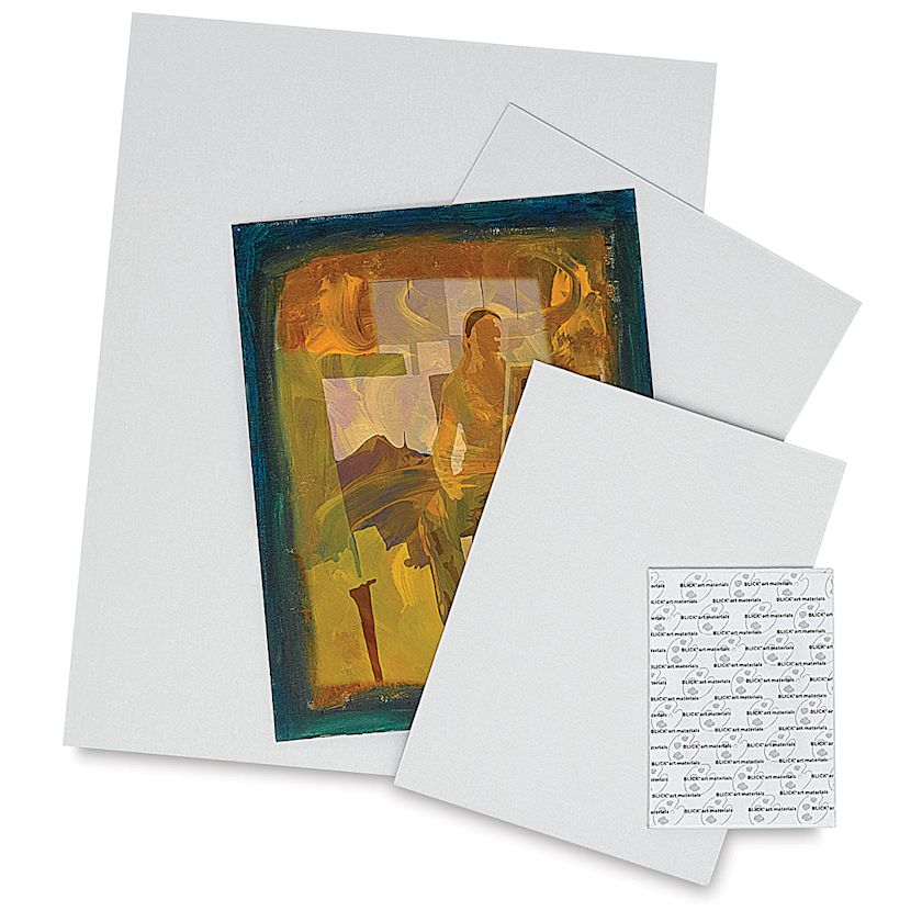 Blick Economy Cotton Canvas Panel Classroom Packs BLICK Art Materials