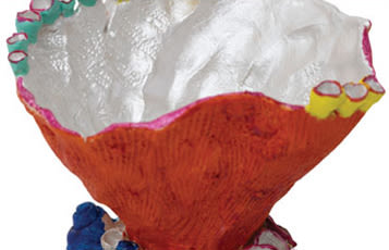 Coral reef sculpture