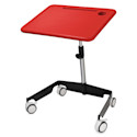 Kore Design Kids Sit-Stand Mobile Student Desk - Red