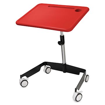 Open in modal - Kore Design Kids Sit-Stand Mobile Student Desk - Red