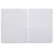 Pacon Dual Ruled Composition Books - Inside spread of White book showing grid and lined pages