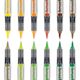 Karin Brushmarkers Pro Markers and Sets - Set of 12, Sun and Tree Colors, marker tips shown