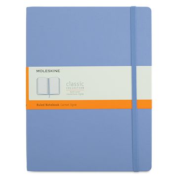 Open in modal - Moleskine Classic Hardcover Notebook - Hydrangea, Ruled, 9-3/4" x 7-1/2"