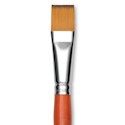 Raphael Golden Kaerell Brush - Flat, Short Handle, Size 16