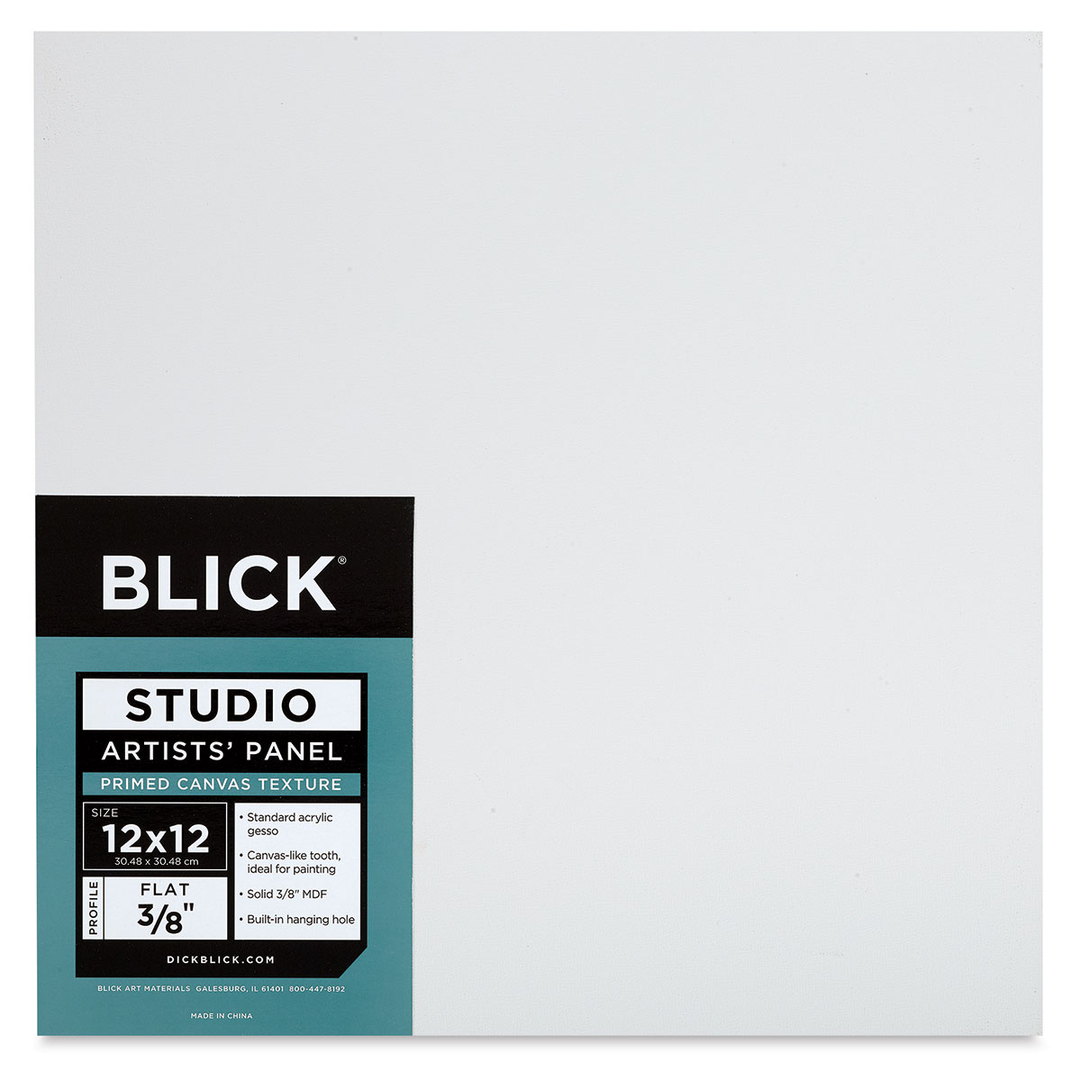 Gesso Primed Panel - 1/8 Hardboard | Trekell Art Supplies 6 x 8