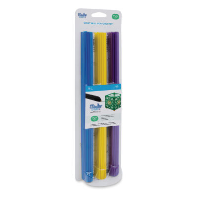 3Doodler PLA Plastic Refill - Tie Dye Package of 75 upright