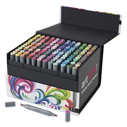 artPOP! Infinity Brush Marker Set - Set of 144, Assorted | BLICK Art ...