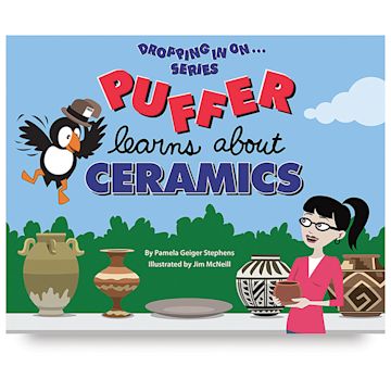 Open in modal - Dropping In On... Puffer Learns About Ceramics, Book