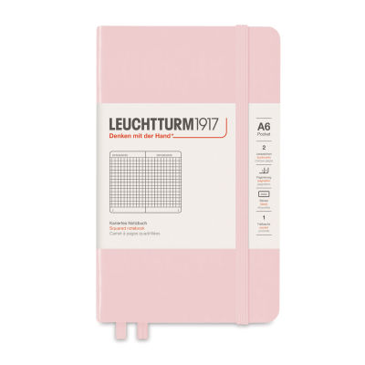 Leuchtturm1917 Squared Hardbound Notebook - Powder, 3-1/2" x 6"