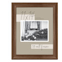 MCS Classic Edge Frame - 11" x 14" Walnut