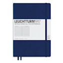 Leuchtturm1917 Ruled Hardbound Notebook - Navy, 5-3/4
