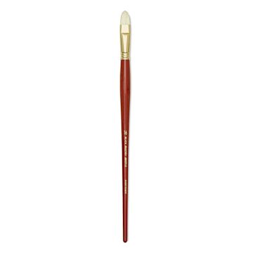 Open in modal - Blick Master Bristle Brush - Short Filbert, Long Handle, Size 16