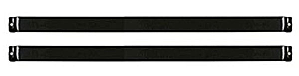 Studio Designs 2-Pack Light Pad Metal Support Bars, Black, Size: 23.5 inchLarge x 1.25 inchw x .25 inchh