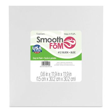Open in modal - Smooth Foam Crafter's Foam - Sheet, 12" x 12" x 5/8"
