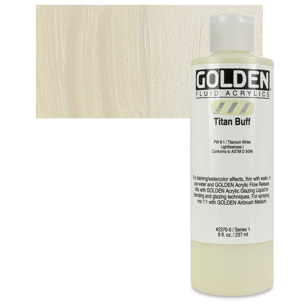 Golden Fluid Acrylics 16oz Titanium White