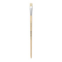 Utrecht Rhenish Pure Hog Bristle Brush - Bright, Size 6, Long Handle
