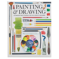 Painting and Drawing Techniques and Tutorials for Beginners, Book Cover