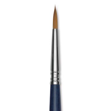 Open in modal - Escoda Chronos Brush - Short Handle, Round, Size 4, close-up