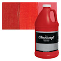 Chromacryl Students' Acrylics - Warm Red, 64 oz bottle