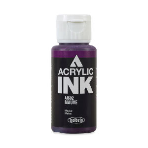 Holbein Acrylic Ink - Mauve, 30 ml