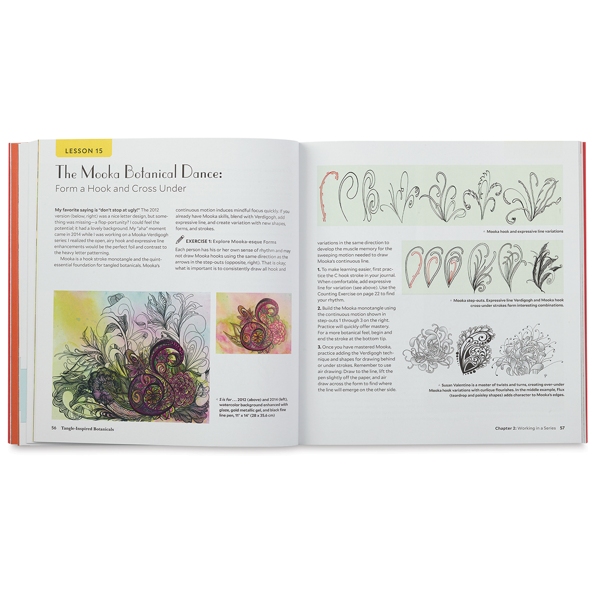 Tangle-Inspired Botanicals | BLICK Art Materials