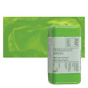 R&F Encaustic Paint Block - Permanent Green, 40 ml block