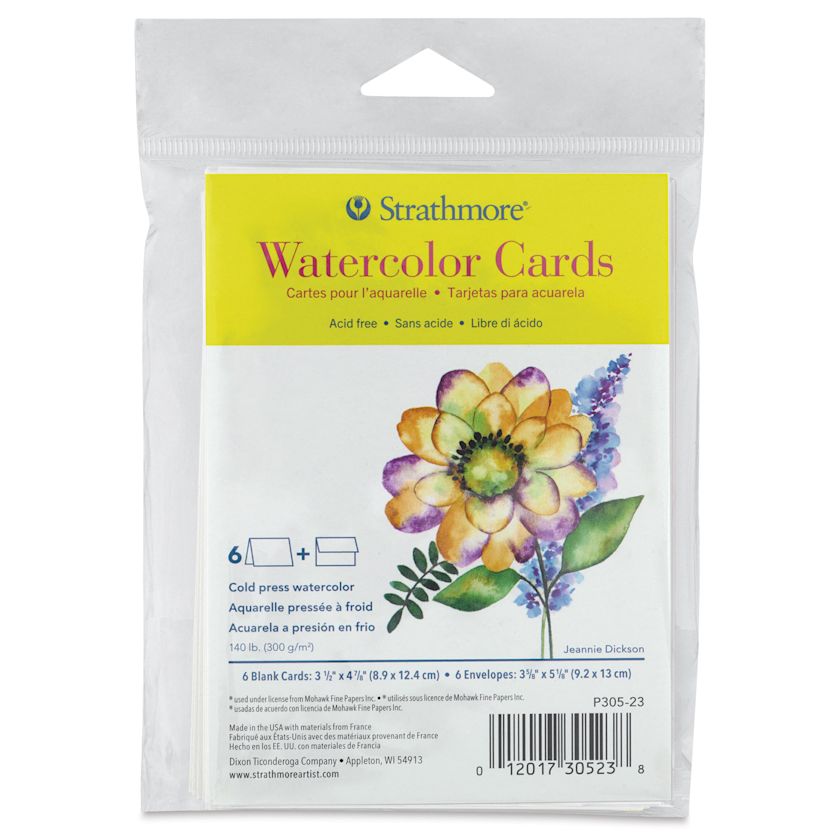 Strathmore 300 Series Watercolor Cards And Envelopes BLICK Art Materials Strathmore 300 series watercolor cards and envelopes blick art materials