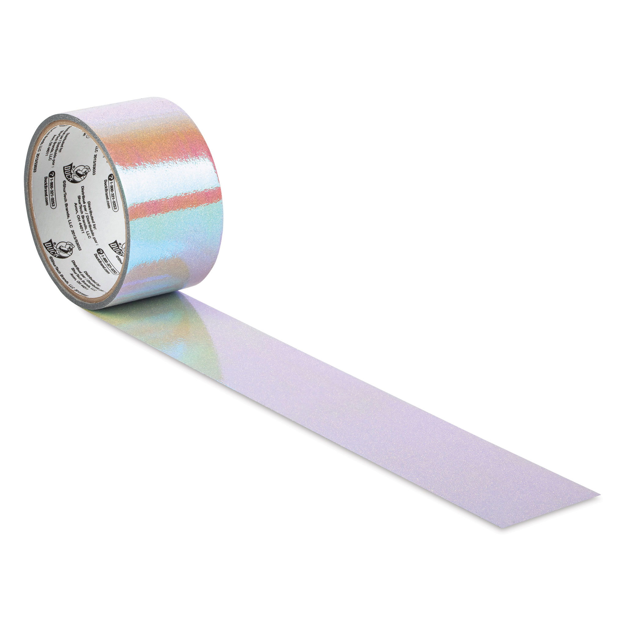 35mm x 50m Prism Tape, Holographic Reflective Self Adhesive for DIY Art  Craft Wrapping Decoration, Silver