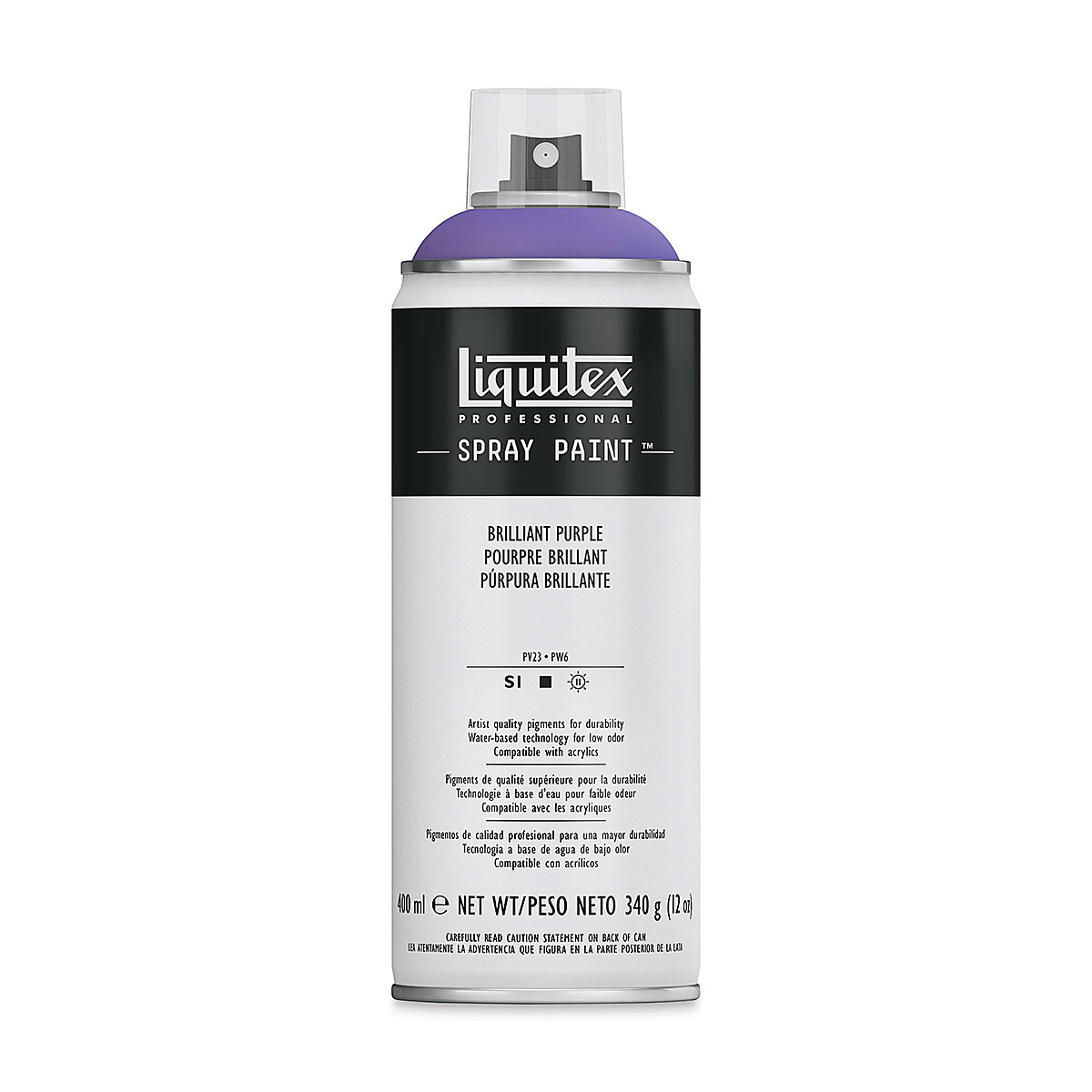Liquitex Professional Spray Paint - Brilliant Purple, 400 ml can