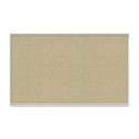 Ghent PremaTak Tackboard - 4 ft x 5 ft, Caramel, Vinyl, Aluminum Frame