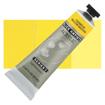 Blick Artists' Acrylic - Yellow Ochre, 2 oz Tube