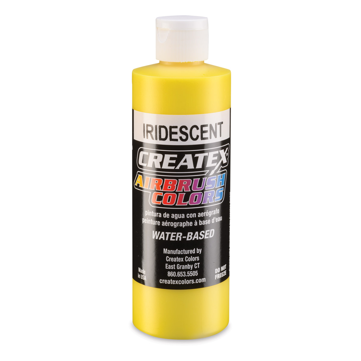 Createx Airbrush Color 2oz - Iridescent Yellow