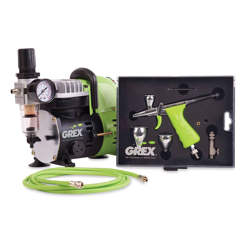 Grex Tritium Series Airbrush Combo Kits BLICK Art Materials