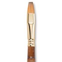 Escoda Reserva Kolinsky-Tajmyr Sable Brush - Bright, Long Handle, Size 12