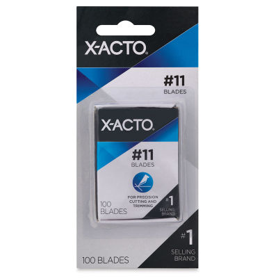 X-Acto #11 Blades - Pkg of 100 (front of package)