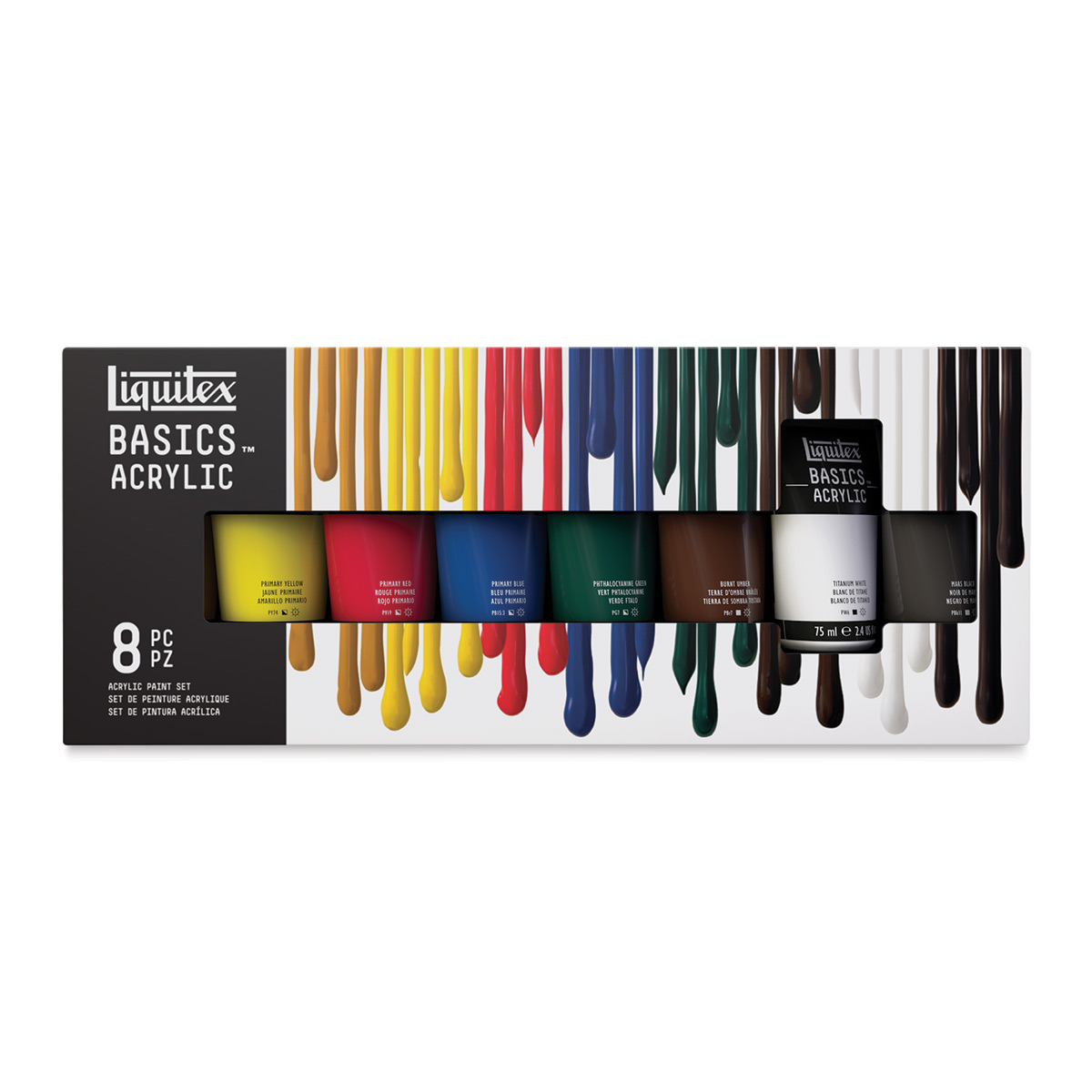 Liquitex® Basics™ 12 Color Acrylic Paint Set - AL-ALEE